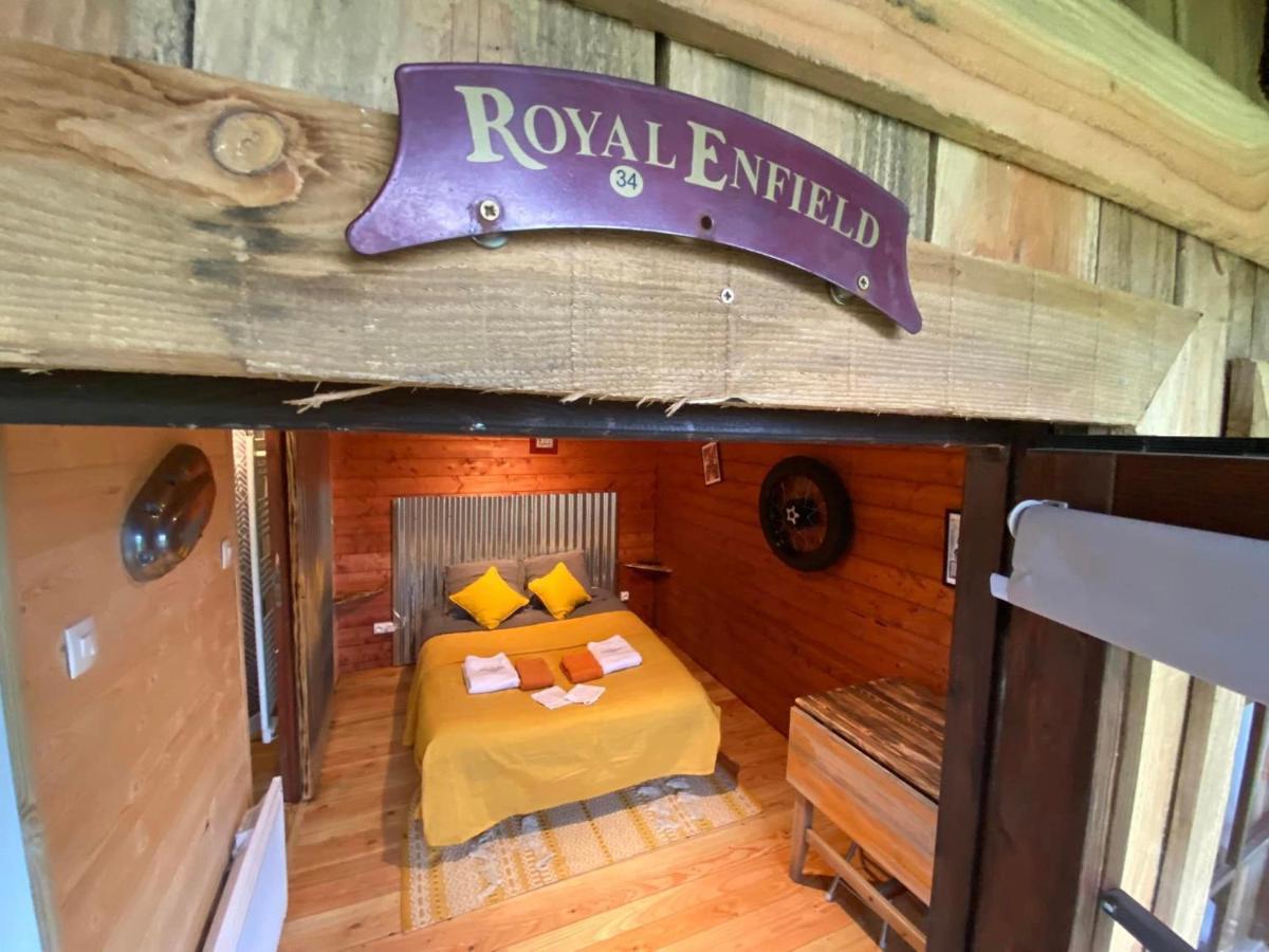 "Le Maloya" Chalets Independants -Chambre Balneo - Relais Motards Lacaune Eksteriør bilde